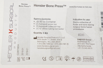 Hensler Bone Press (x)